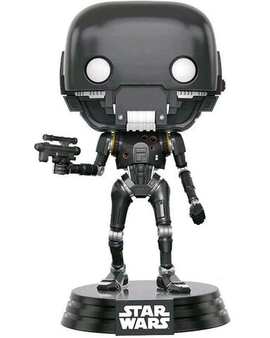 Figurine Funko Pop! N°179 - Star Wars Rogue One - K-2so Avec Blaster